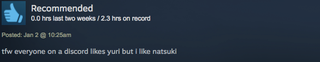 Illustration for article titled Doki Doki Literature Club, As Told By Steam Reviews